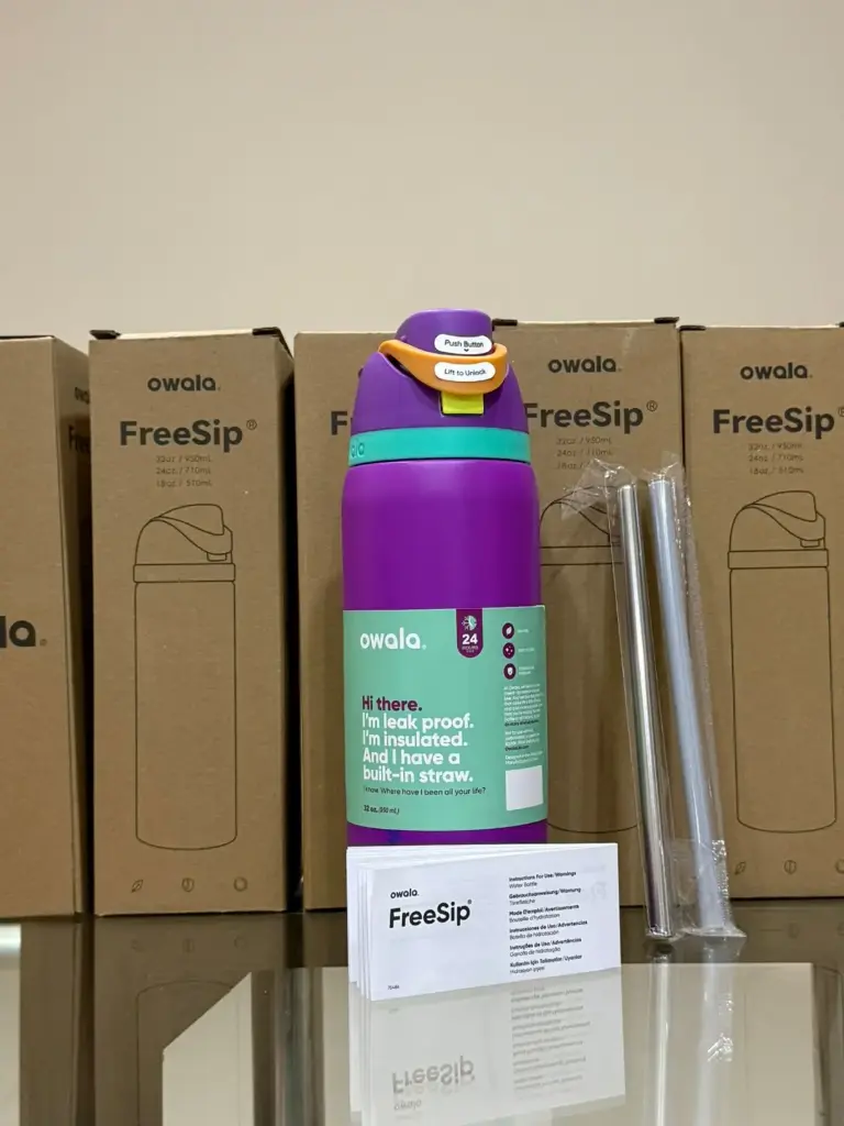 vaso owala 32 oz (morado)