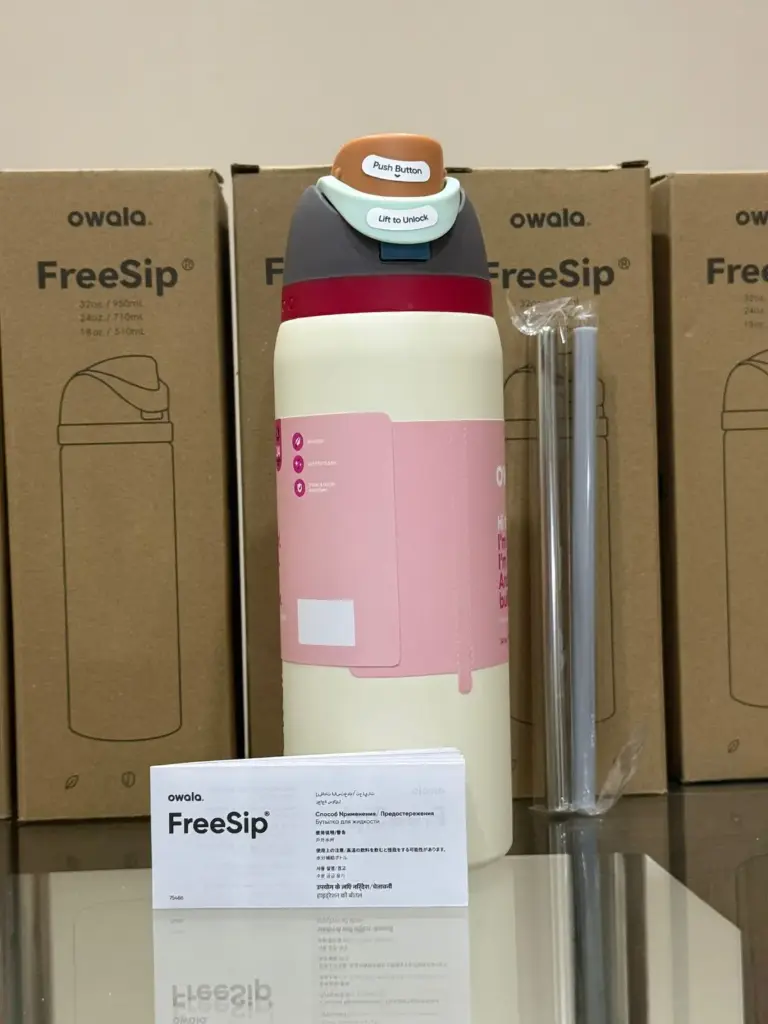 vaso owala 32 oz (blanco)