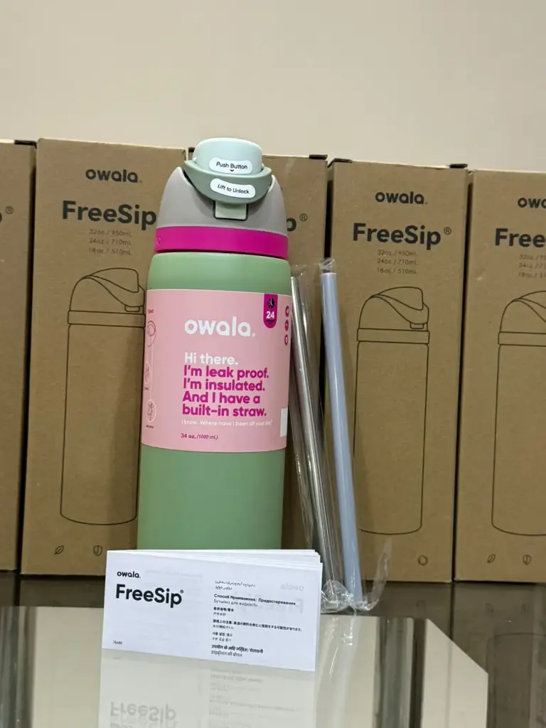 vaso owala 32 oz (verde)