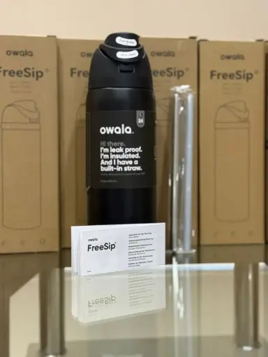 vaso owala 32 oz (negro)